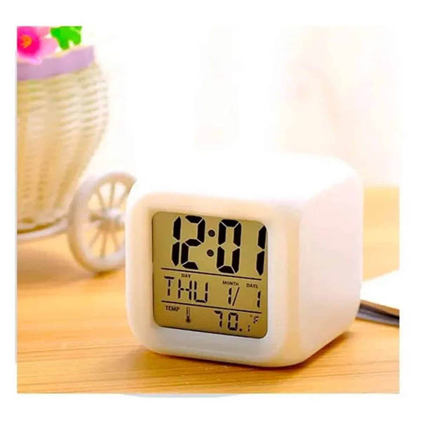 Miniatura 4 de Cubo despertador niños multiluces LED